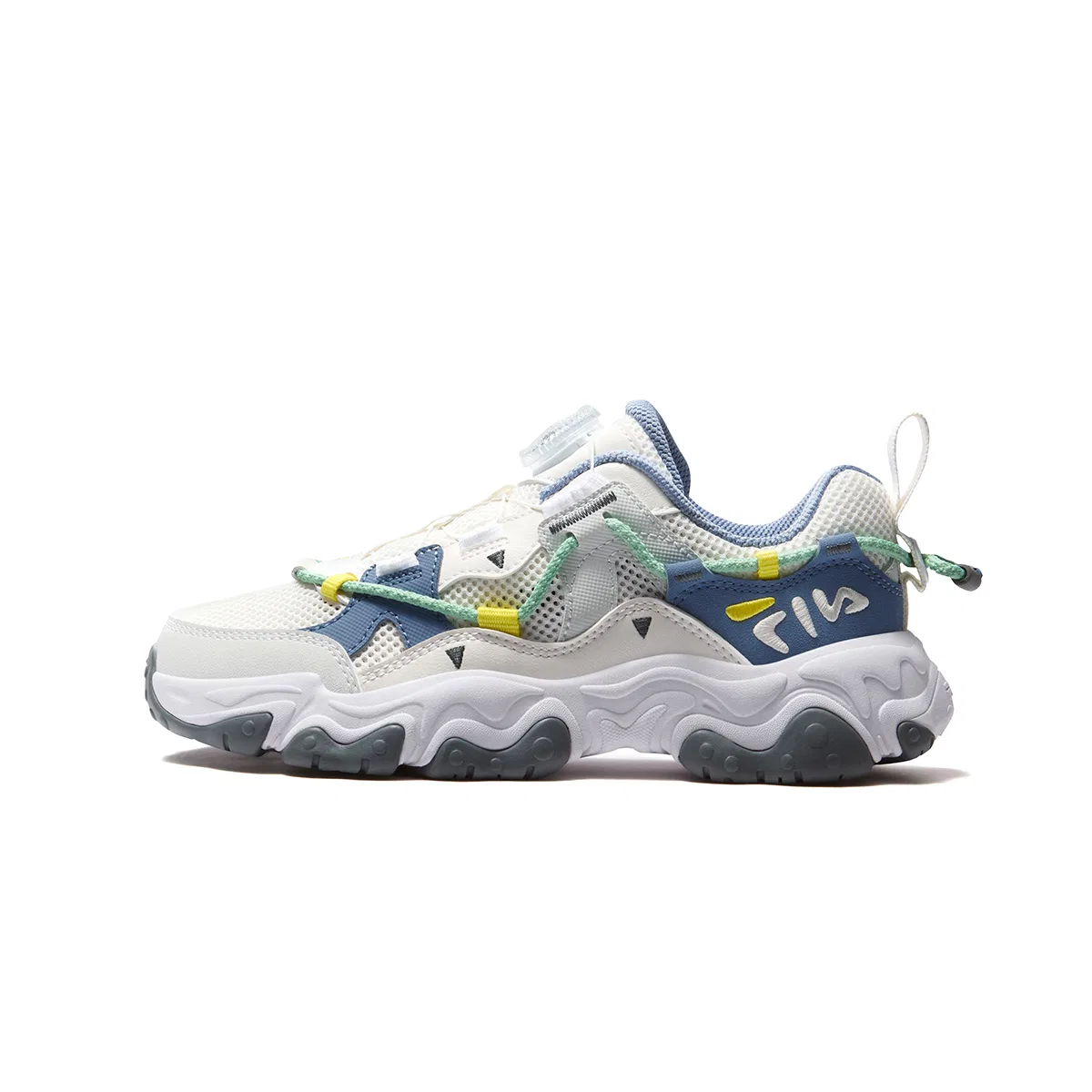 Кроссовки для бега FILA KIDS Heritage FHT Snow/Timeless Blue