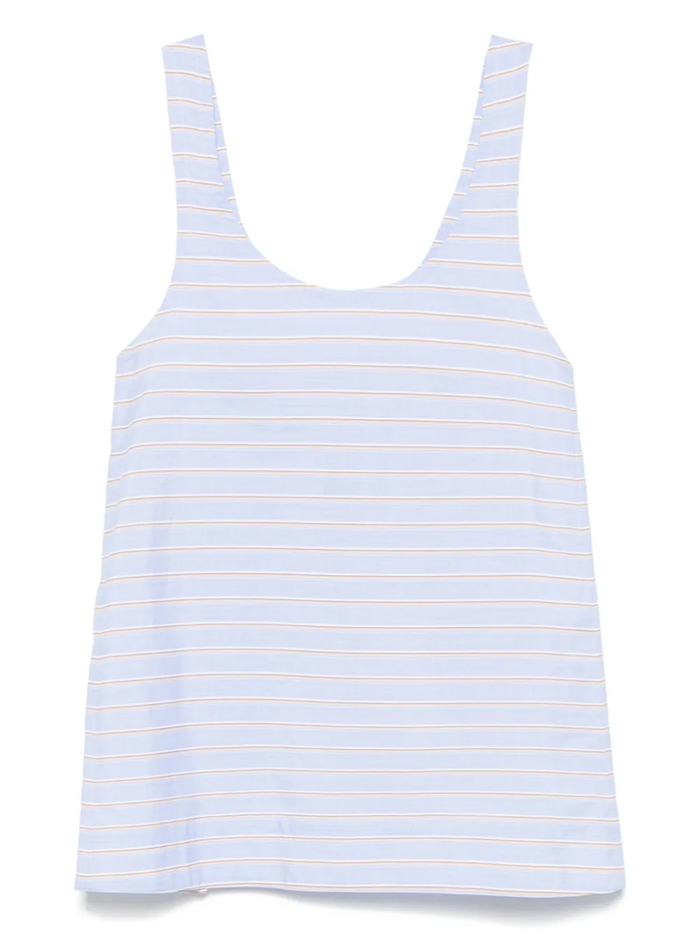 

Топ в полоску Rabanne, синий