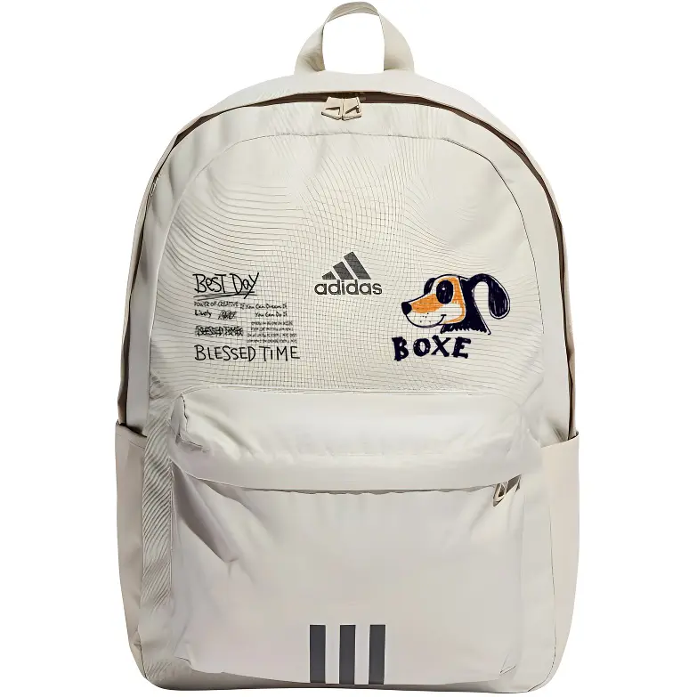 

Adidas Тканевый рюкзак унисекс светло-серый и черный, Dogs 1 Dogs