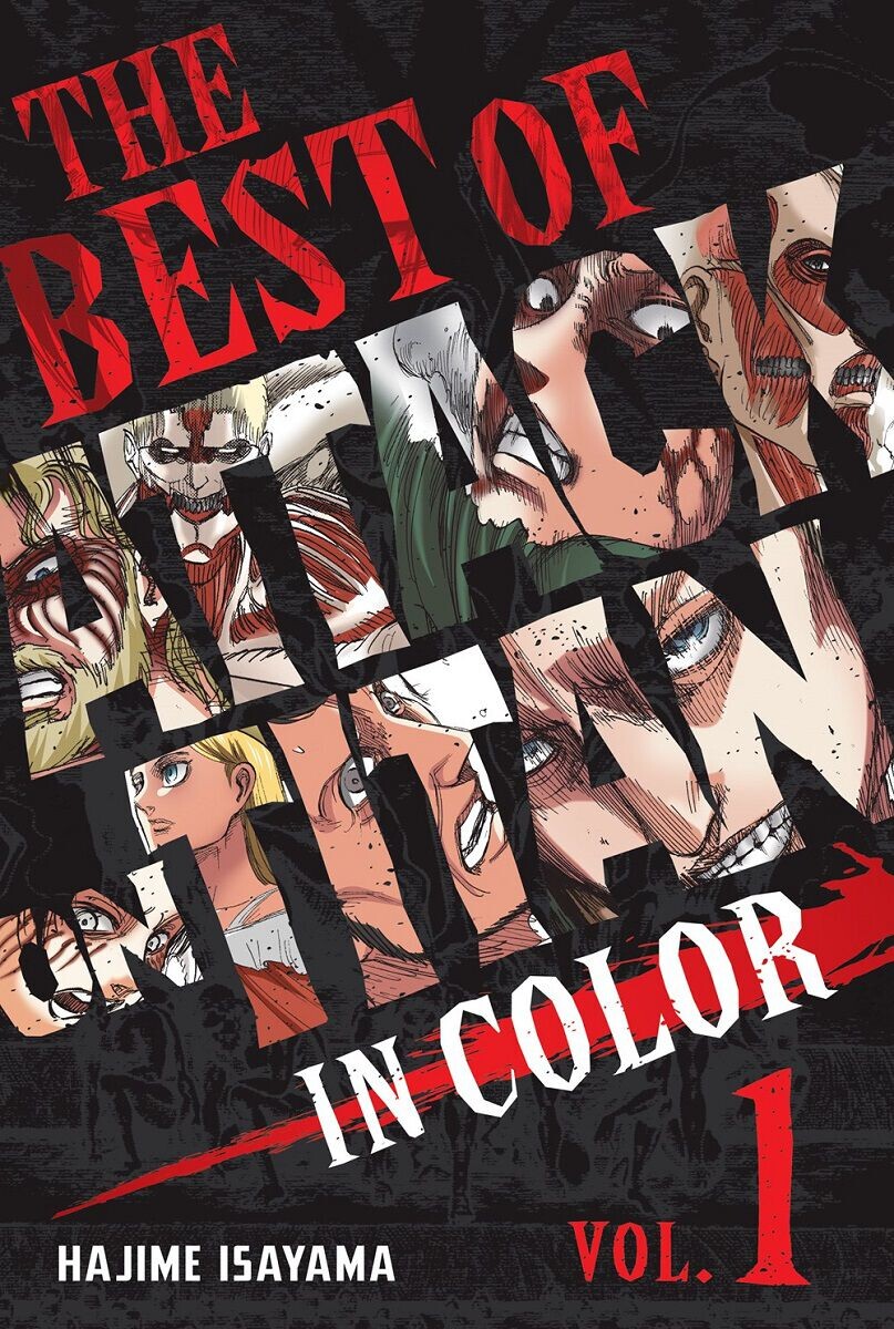 

Манга The Best of Attack on Titan In Color Manga Volume 1 (Hardcover)