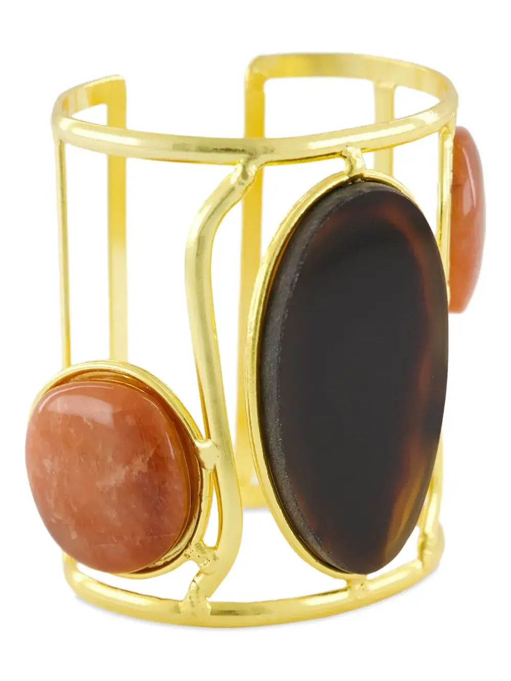 

Браслет с агатом Sylvia Toledano, золотистый