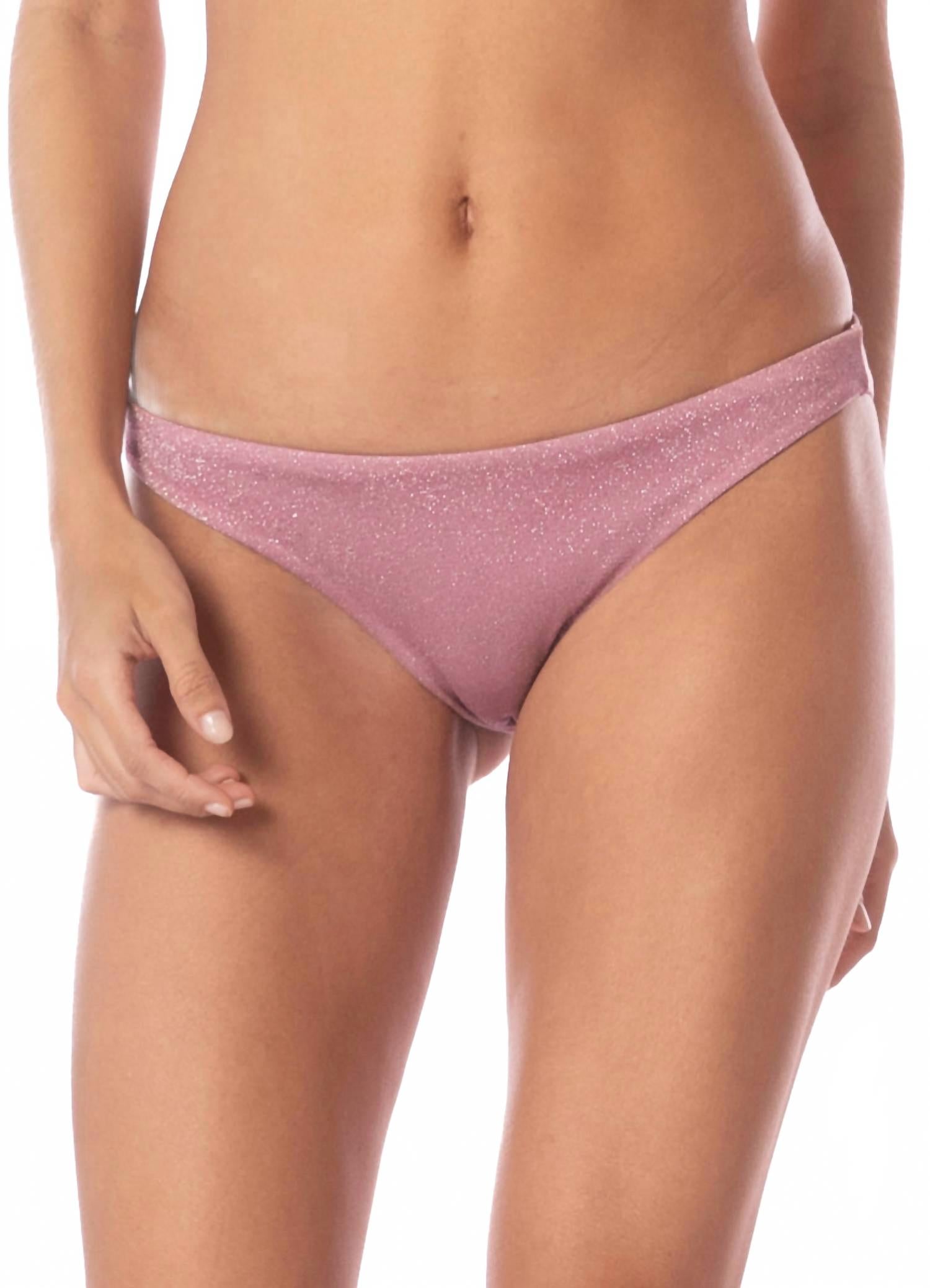 

Женские трусы-бикини Sublimity в блестящем розовом цвете MAAJI