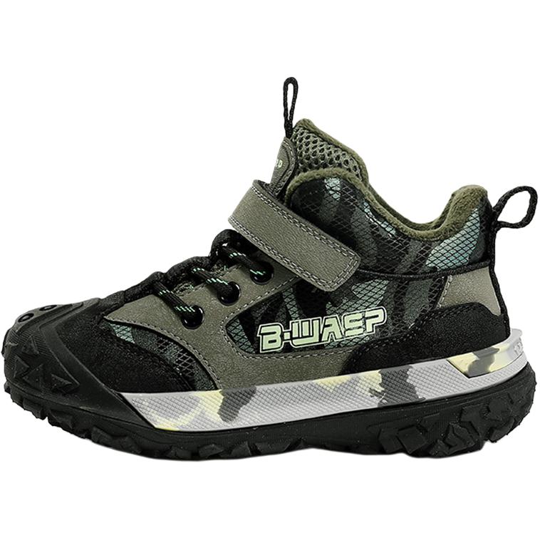 

Непромокаемые и устойчивые к истиранию поддерживающие детские уличные ботинки kids' BIG WASP, зеленый