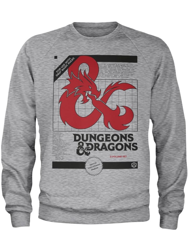 

Свитер Dungeons And Dragons, серый