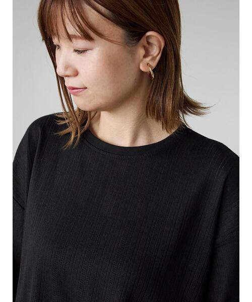 

Футболка из сетчатой ткани с узором Lugnoncure, черная