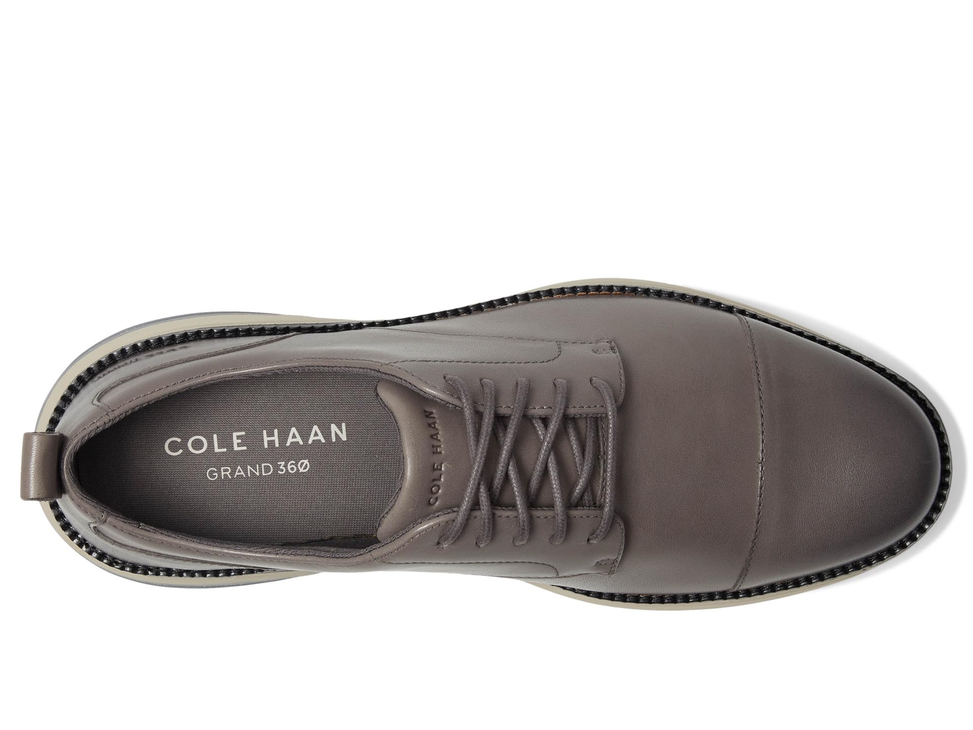 Оксфорды Cole Haan Grand Hurrion Cap Toe Oxford, цвет Stormcloud/Ancient Scroll — фото 2