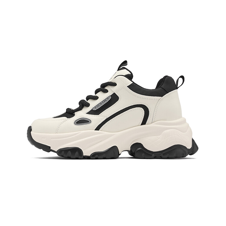 

Кроссовки JOSINY Chunky Sneakers Women's Low-top, бежевый/черный