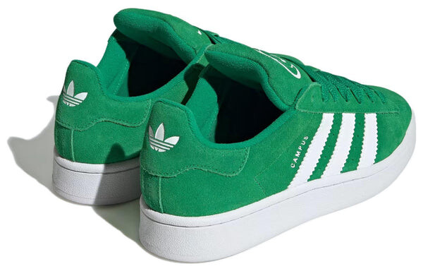 Кроссовки кампус 00-х обувь Adidas, зеленый — фото 3