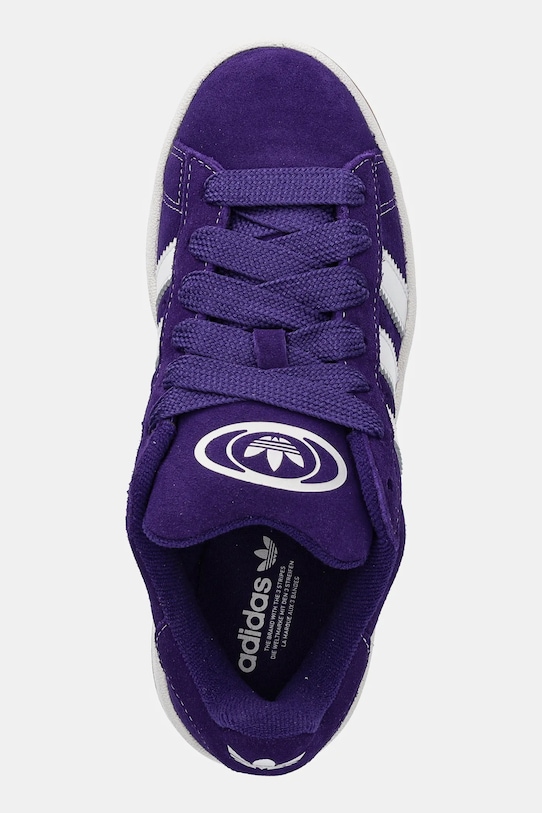 Замшевые кроссовки CAMPUS 00s Adidas Originals, фиолетовый — фото 4