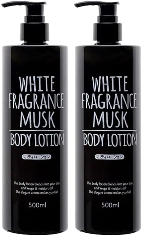 Лосьон для тела с ароматом белого мускуса, Ceramide & 3 Natural Moisturizing Ingredients, набор 2 шт, 500 мл