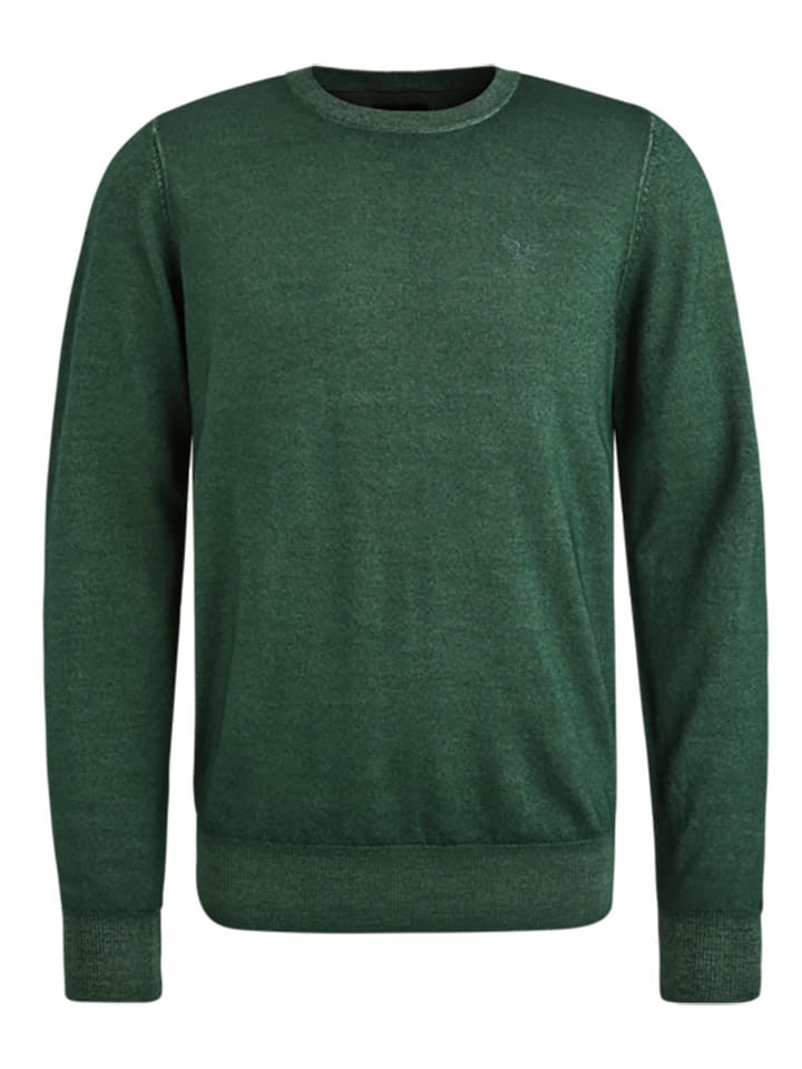 

Шерстяной свитер темно-зеленого цвета PME Legend