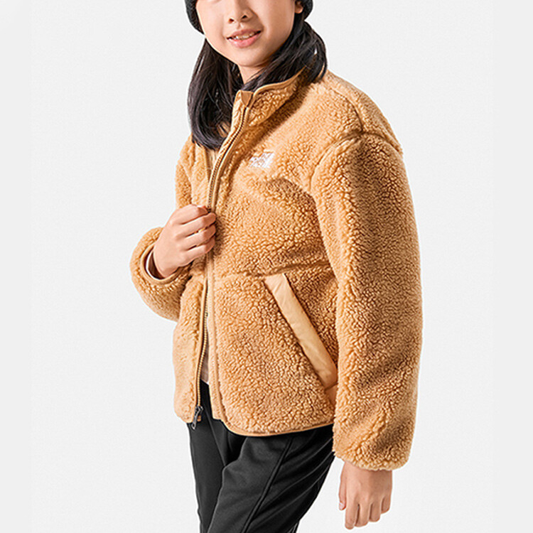 THE NORTH FACE Детская бархатная куртка, цвет Brown — фото 2