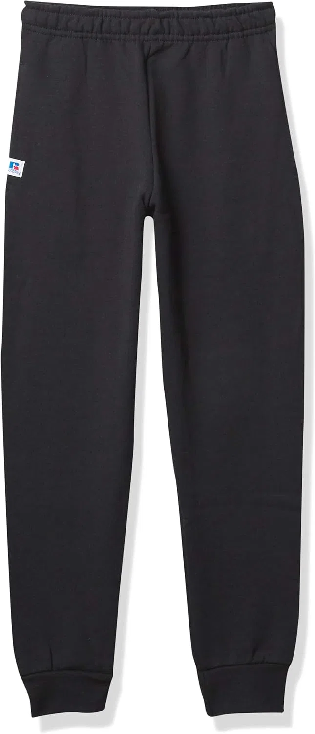 Детские толстовки, худи и спортивные штаны Russell Athletic Dri-Power из флиса, черный