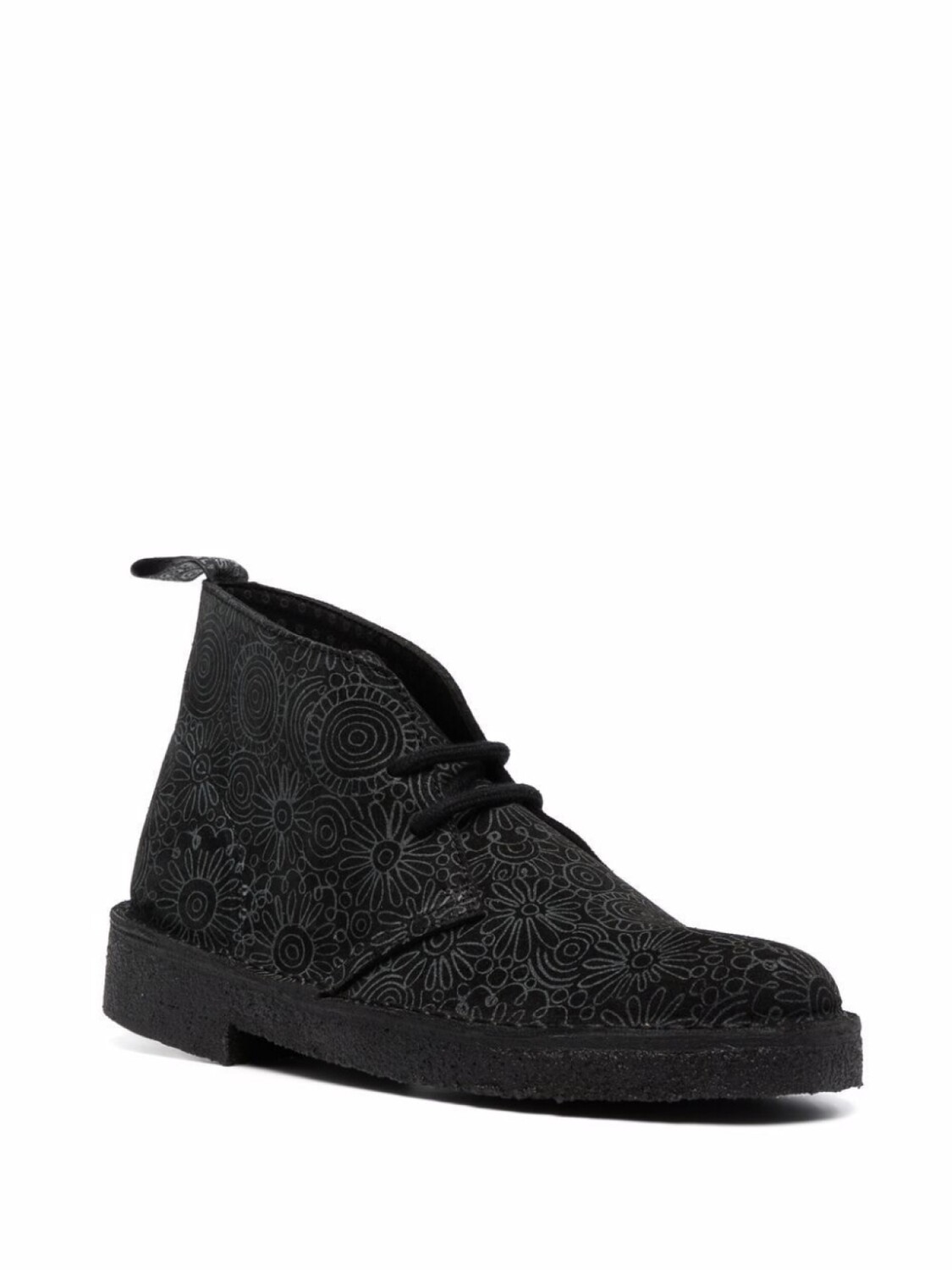 Ботинки женские Clarks на шнуровке, черный — фото 2