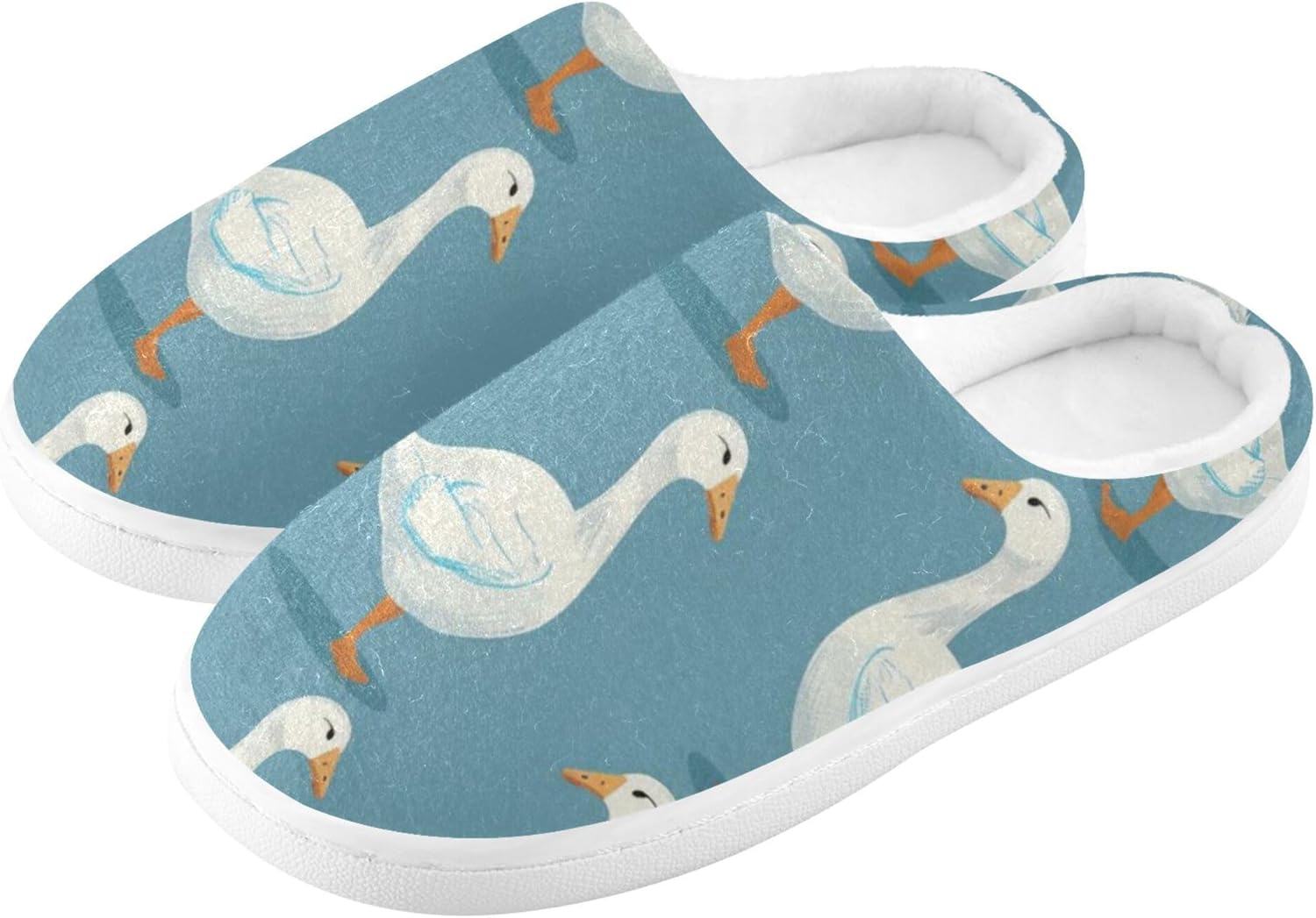 

Тапочки для женщин и мужчин, домашние тапочки с эффектом памяти для использования дома, на улице и в спальне Glaphy, синий