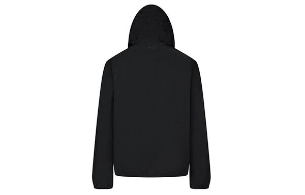 Куртка men's y-3 trvl nylon parka jacket breathable black Adidas, черный — фото 2