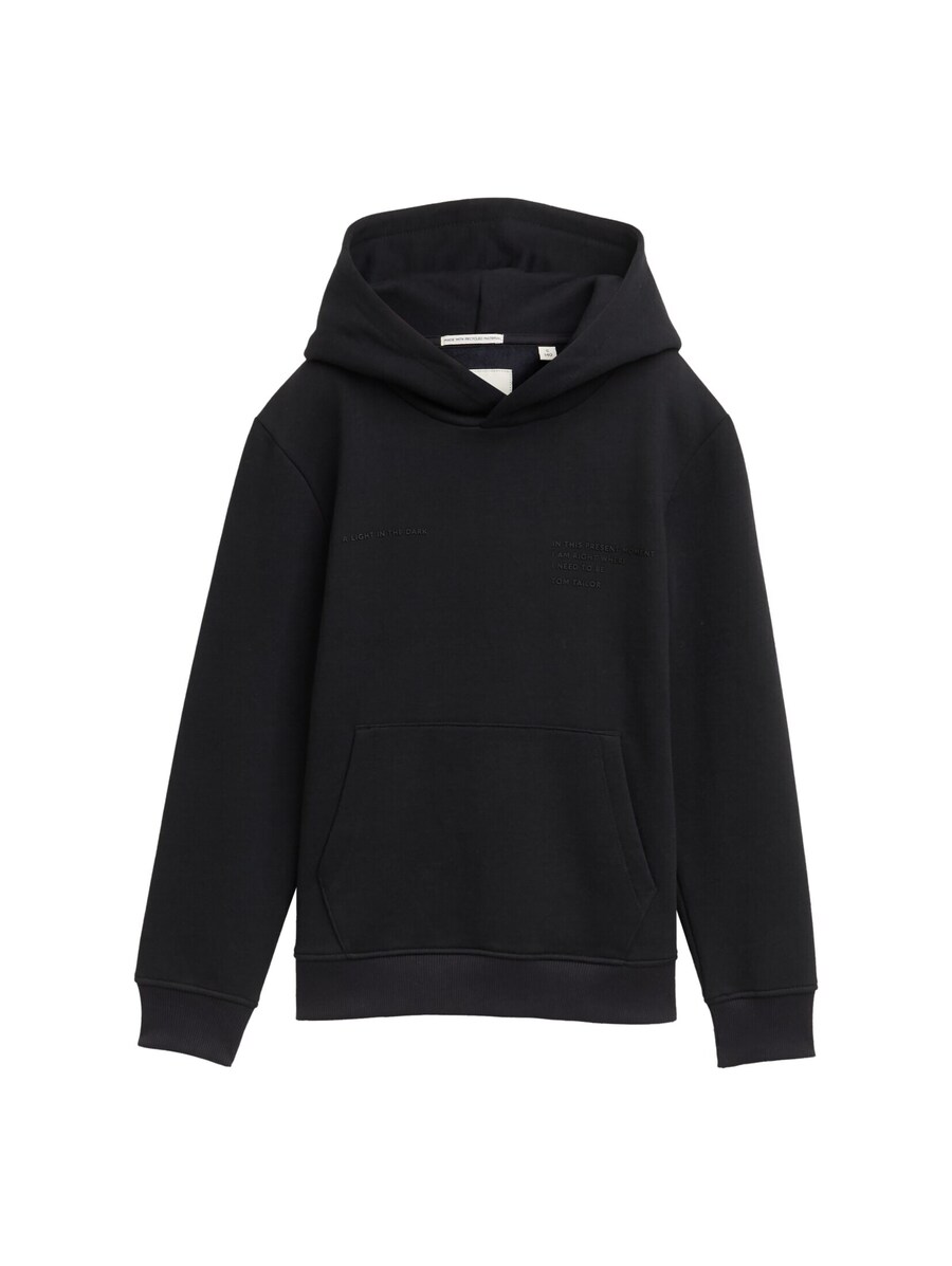 

Худи TOM TAILOR Sweatshirt, черный