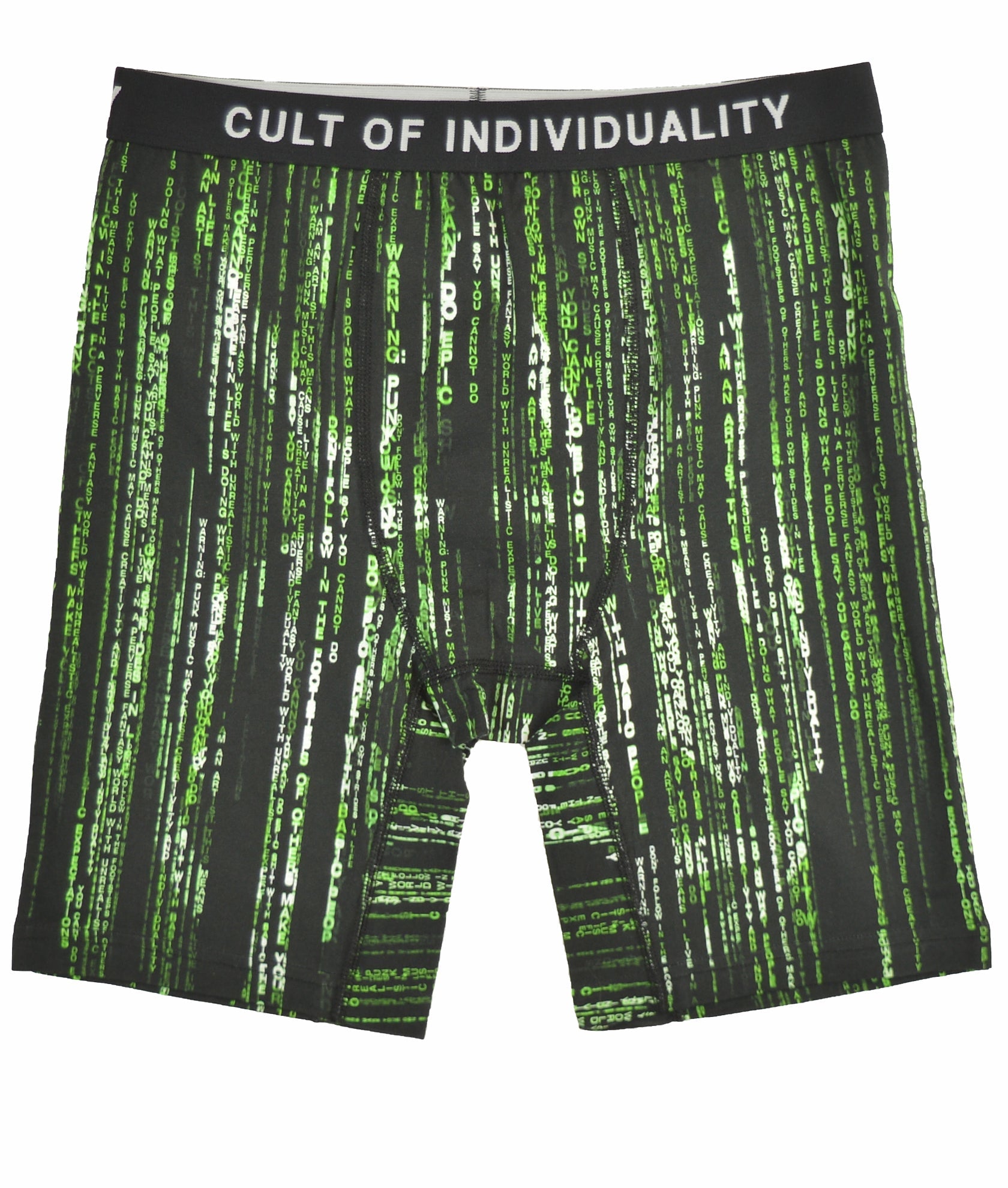 

Культовые трусы "Матрица" в черном / Mult Cult of Individuality