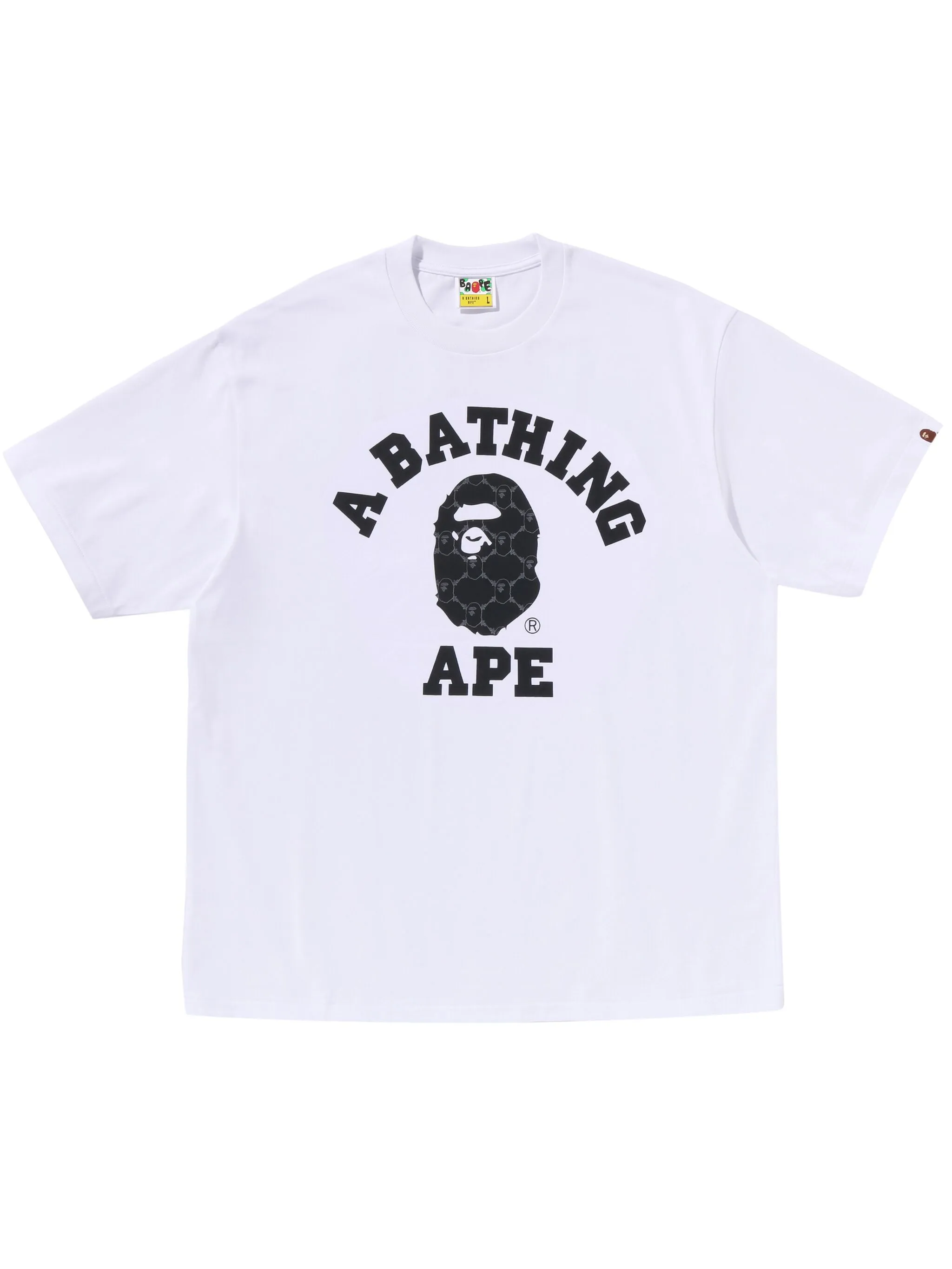 

Футболка с короткими рукавами A Bathing Ape, белый