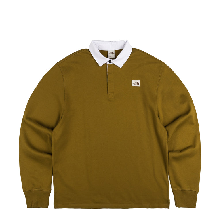 

Рубашка heritage rugby sweatshirt The North Face, зеленый