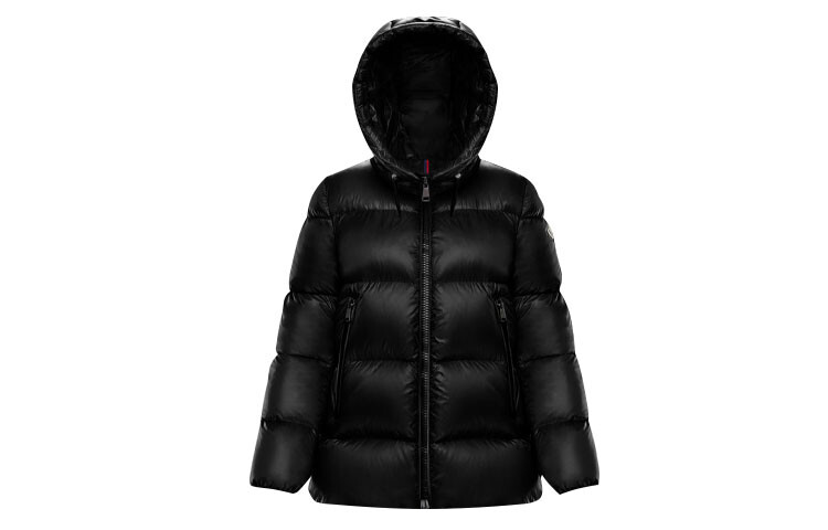 

Пуховик женский черный Moncler