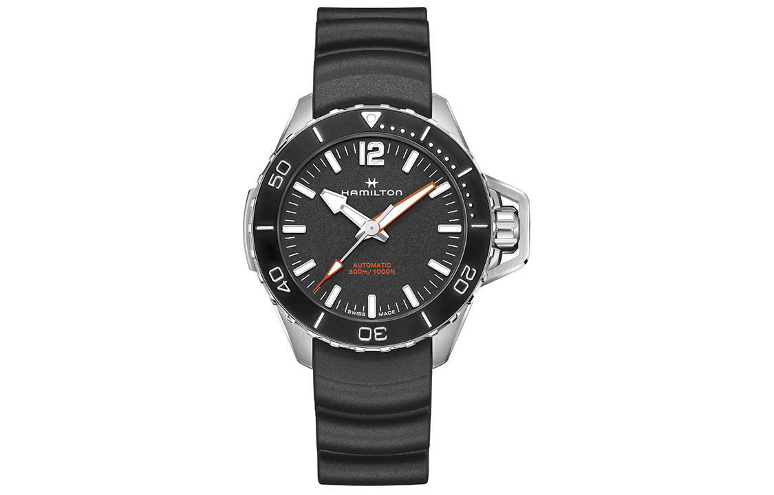 

Hamilton Хаки Marine Collection автоматический механический механизм мужские часы Black Dial H77825330