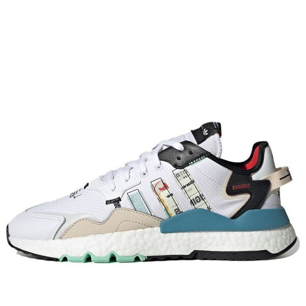 

Кроссовки оригинальные nite jogger Adidas, белый