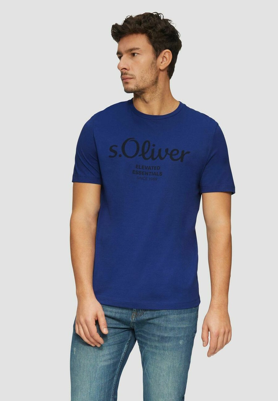 

Футболка s.Oliver Print T-shirt, Dunkelblau/Dark Blue, Синий, Футболка s.Oliver Print T-shirt, Dunkelblau/Dark Blue