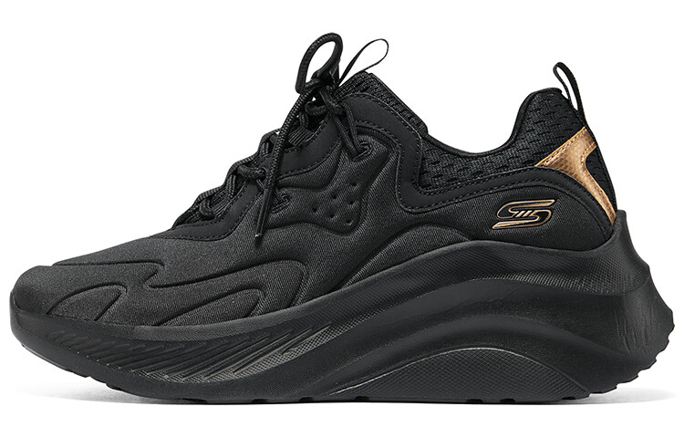 

Спортивная кроссовки для жизни, женская, низкая, черный/золотой Skechers