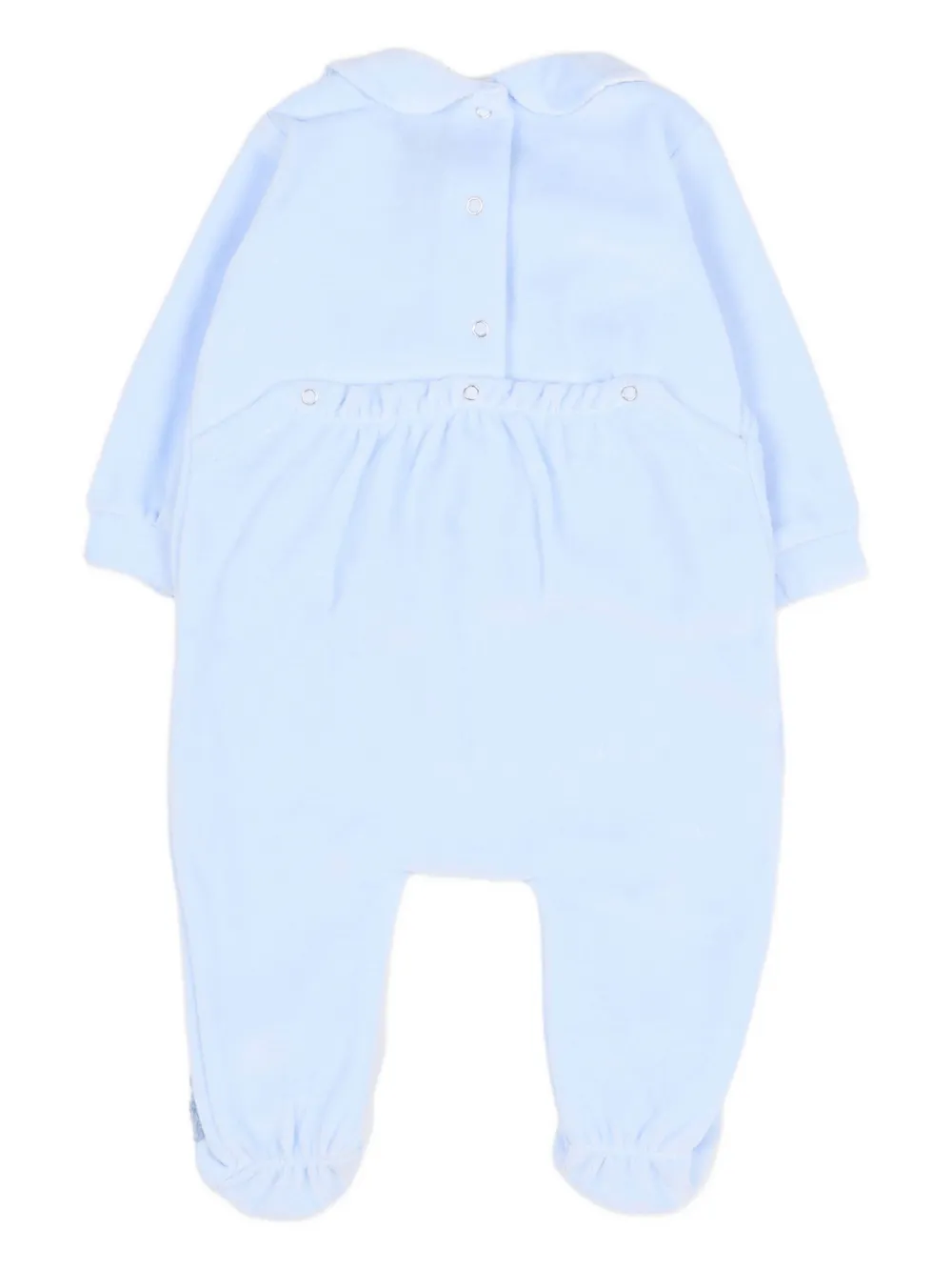 Комбинезон для новорожденного с вышивкой Le Boo Beebè, синий — фото 2