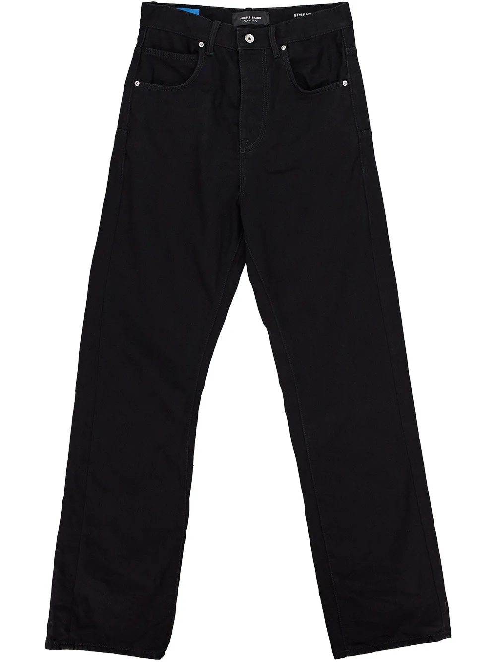 

Джинсы P018 Rinse Wash Black Purple Brand, черный