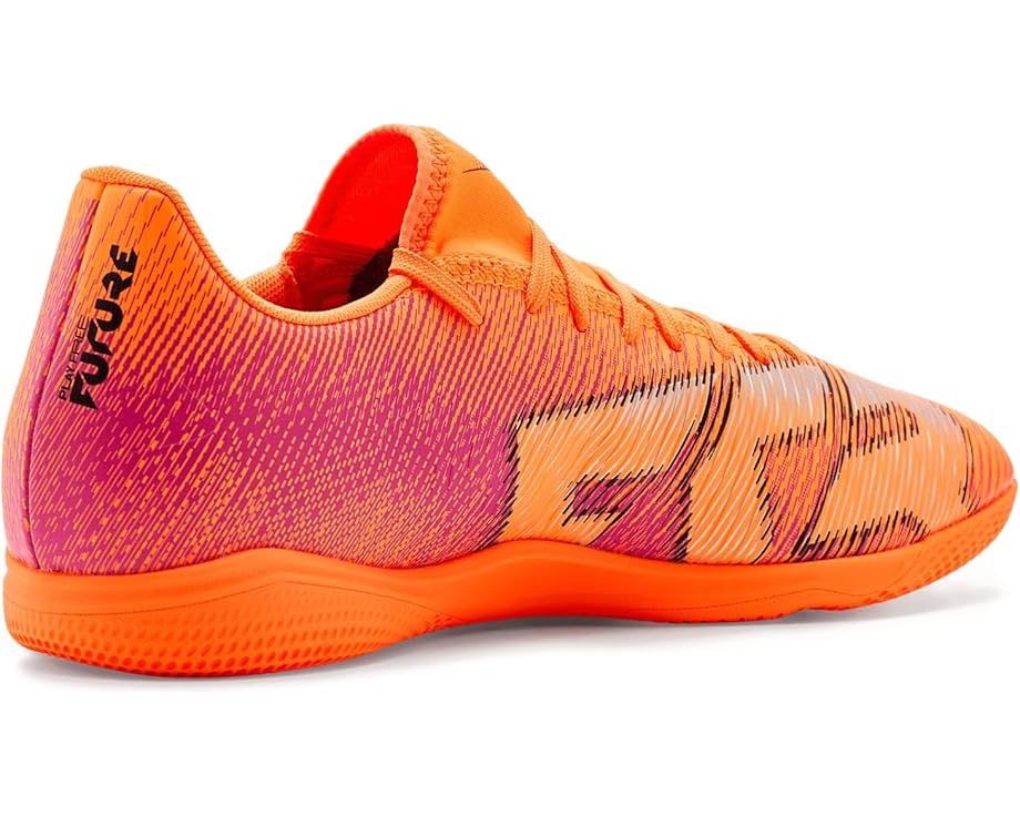 Мужские кроссовки PUMA Future 8 Play Indoor Trainer Soccer Cleats, Heat Fire/Black/Ravish — фото 3