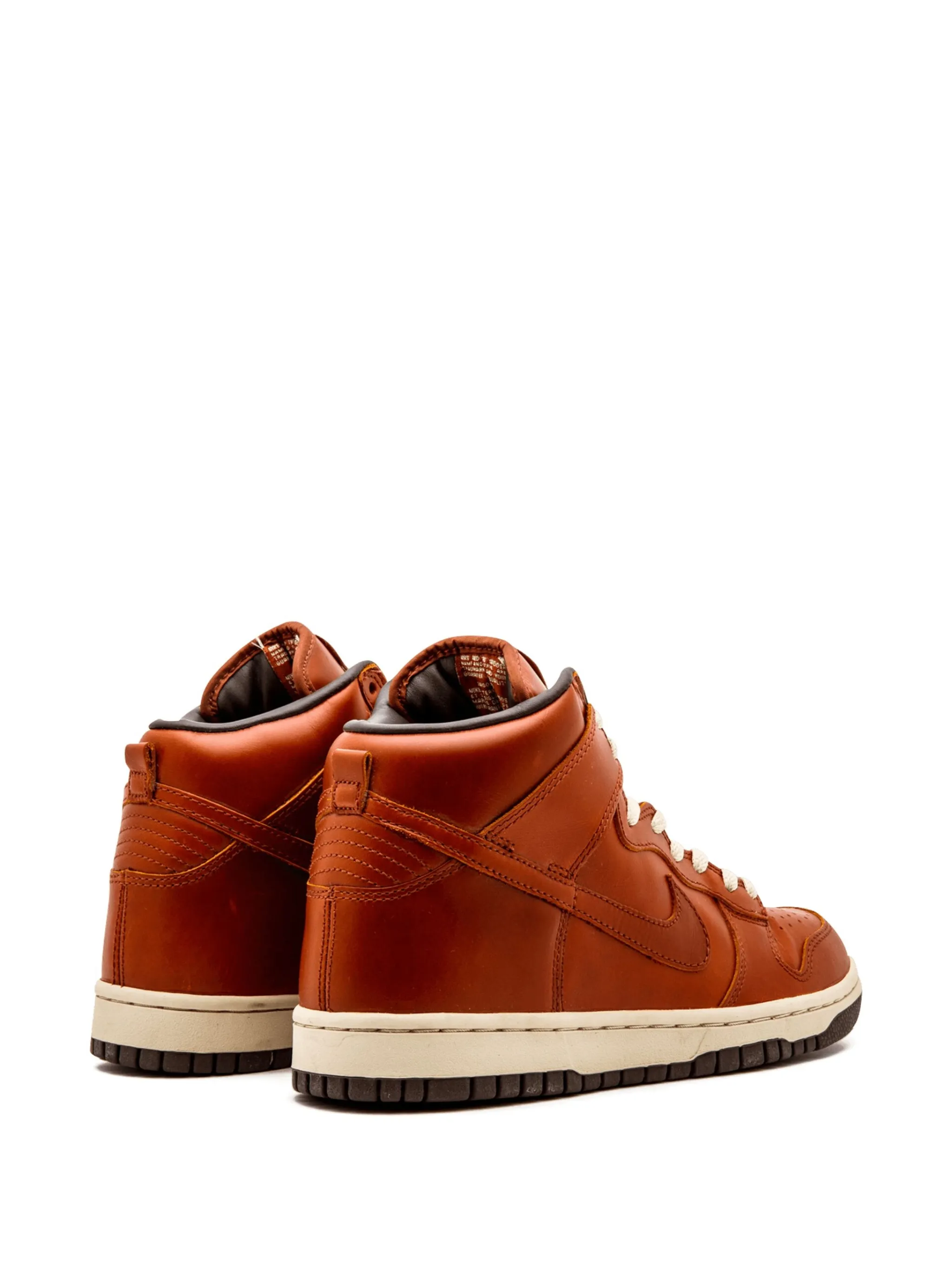 Кроссовки Dunk Hi Premium Nike, коричневый — фото 3