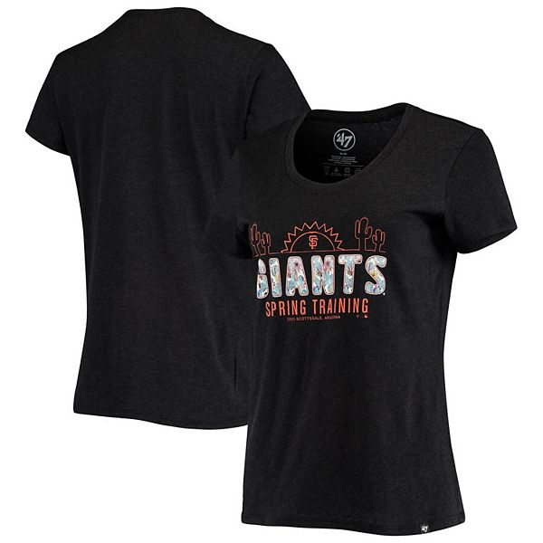 

Женская футболка '47 San Francisco Giants весенняя тренировка с цветочным принтом Unbranded