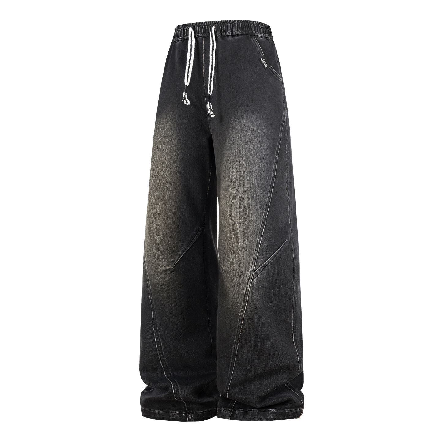 

Повседневные брюки Unisex Moderate Straight Fit Jeep, синий