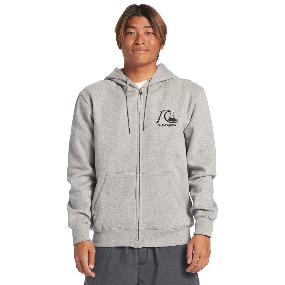 

Толстовка Quiksilver Original Full Zip, серый