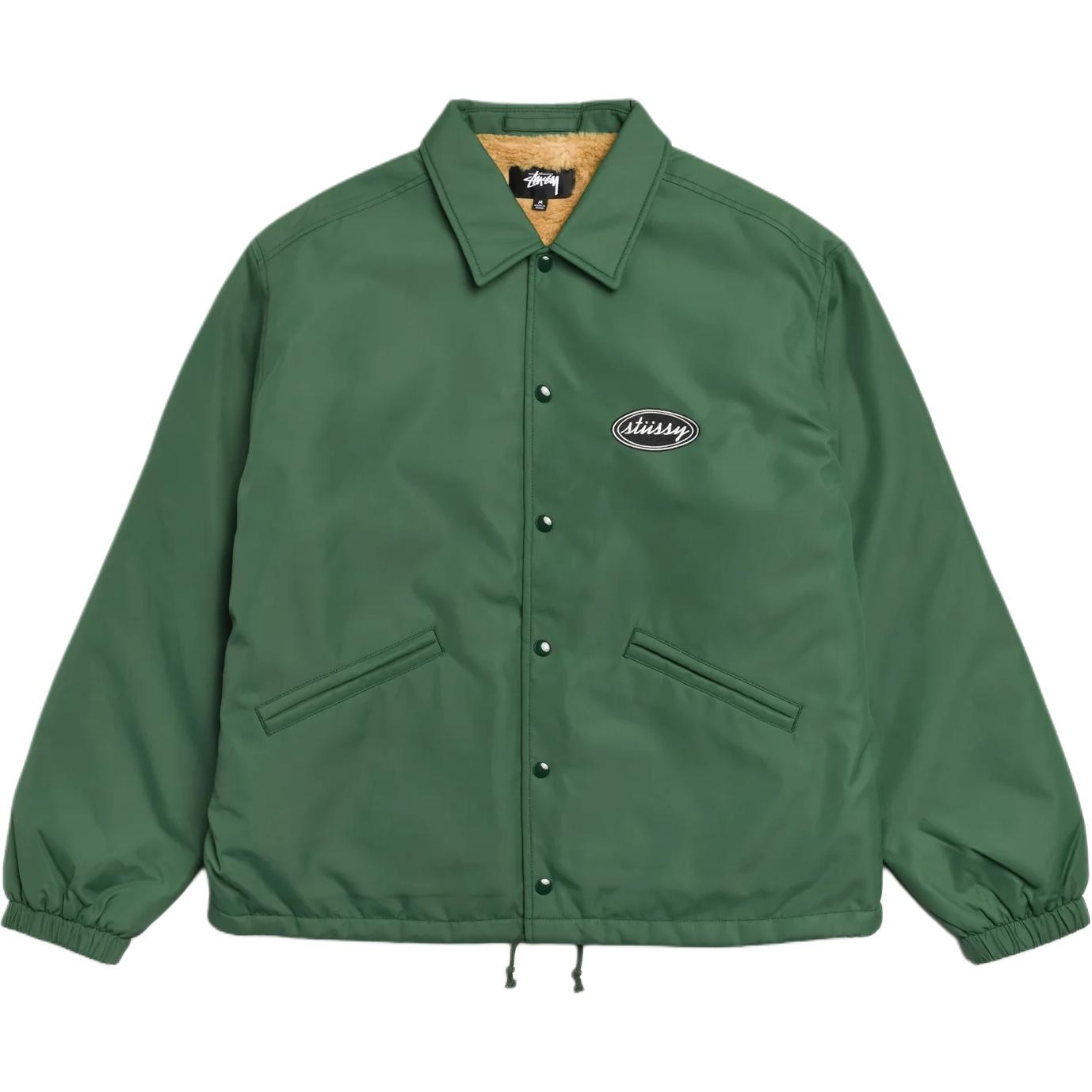 Куртка coaches из коллекции holiday fw25 куртки и пальто unisex Stussy, синий — фото 4
