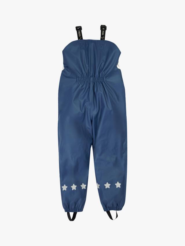 Детские непромокаемые штаны Puddle Buster Frugi, Navy Blue/Panda — фото 3