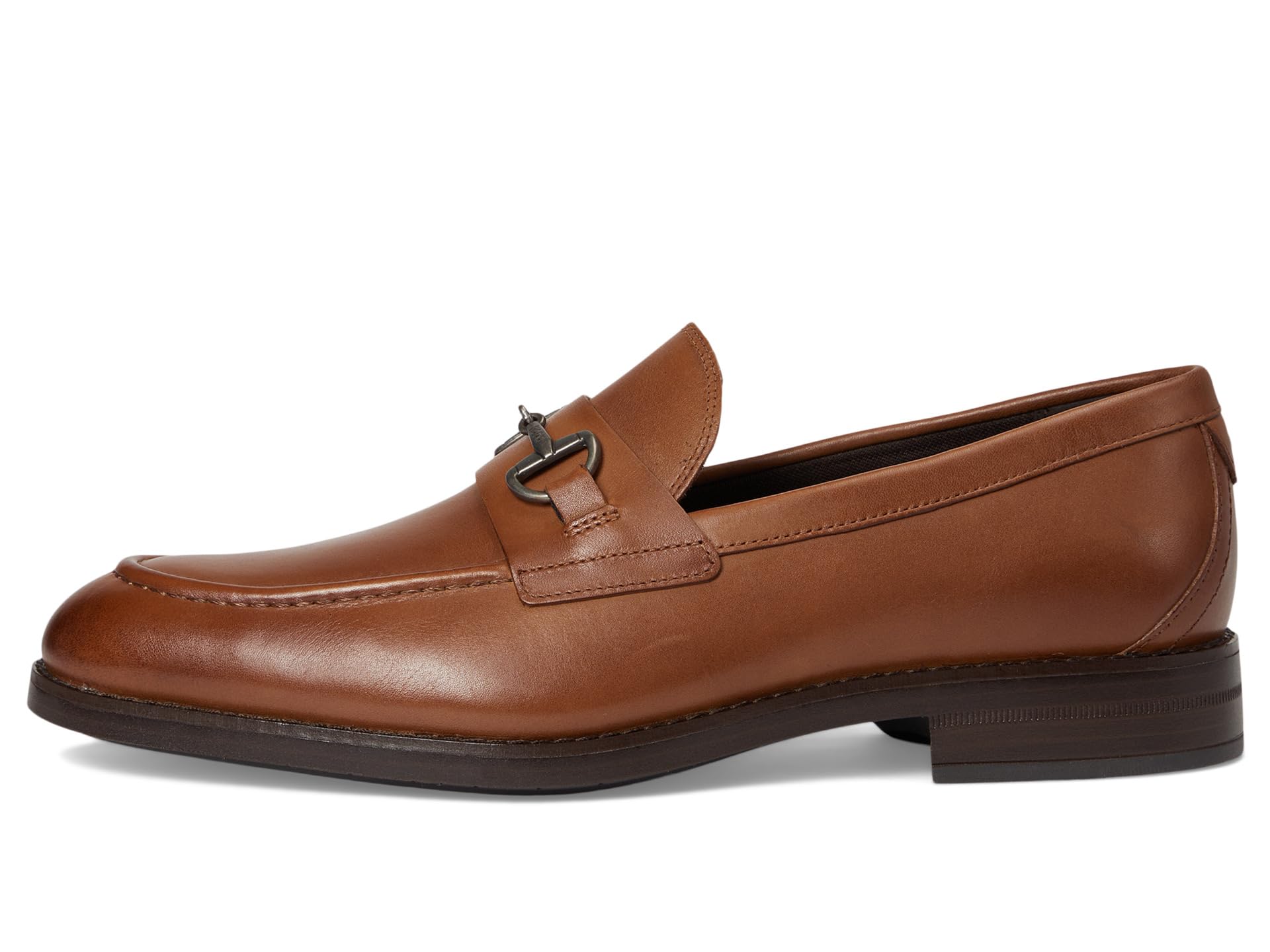 Лоферы Cole Haan Harmon Grand Bit Loafers, цвет British Tan/Dark Brown Waterproof — фото 4