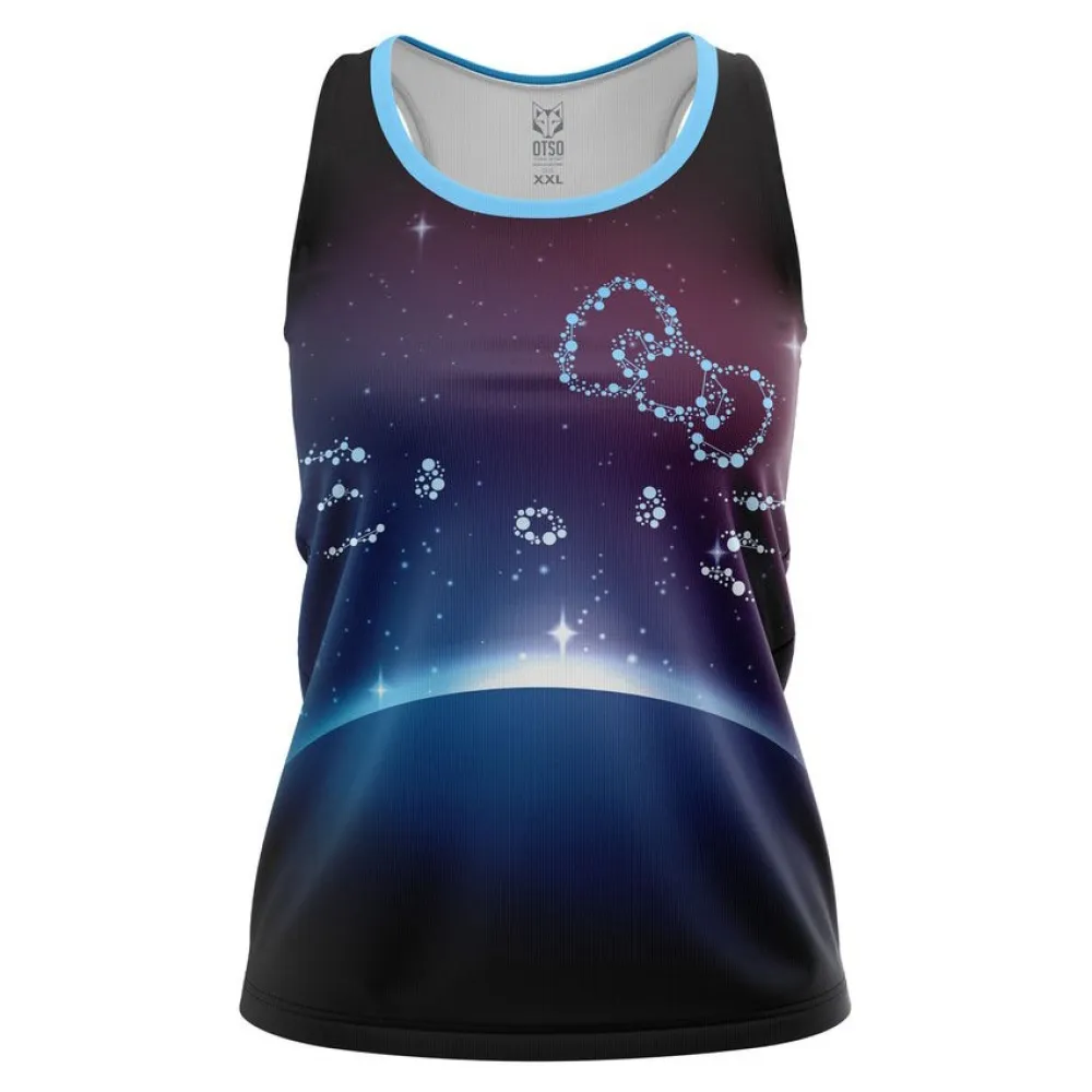 

Футболка без рукавов Otso Hello Kitty Galaxy, фиолетовый