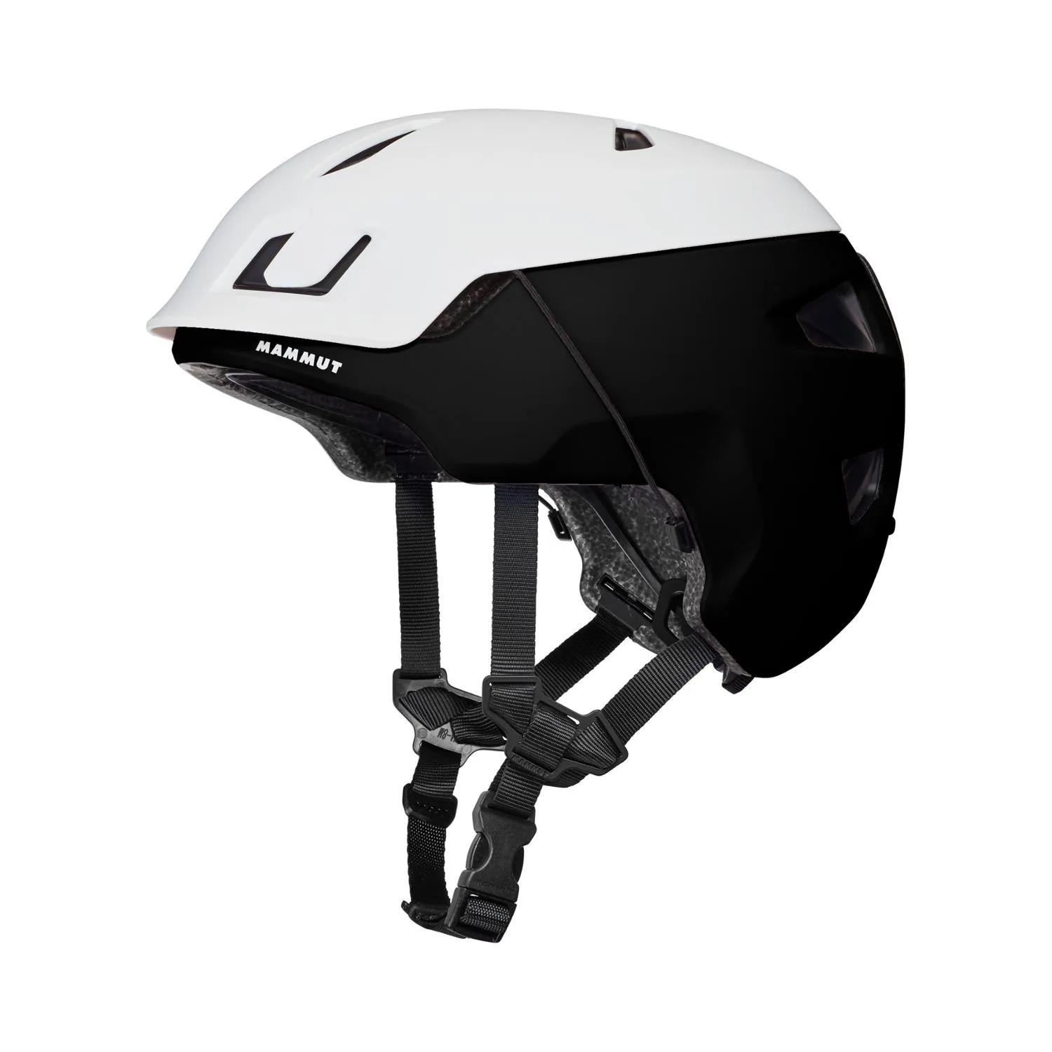 

Высокогорный шлем для альпинизма велоспорта и сноуборда Mammut, White/Black
