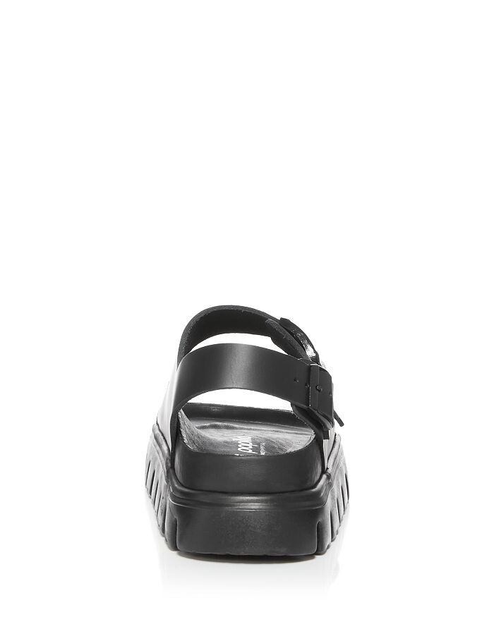 Женские сандалии Milano на толстой подошве с ремешком на пятке Birkenstock — фото 4