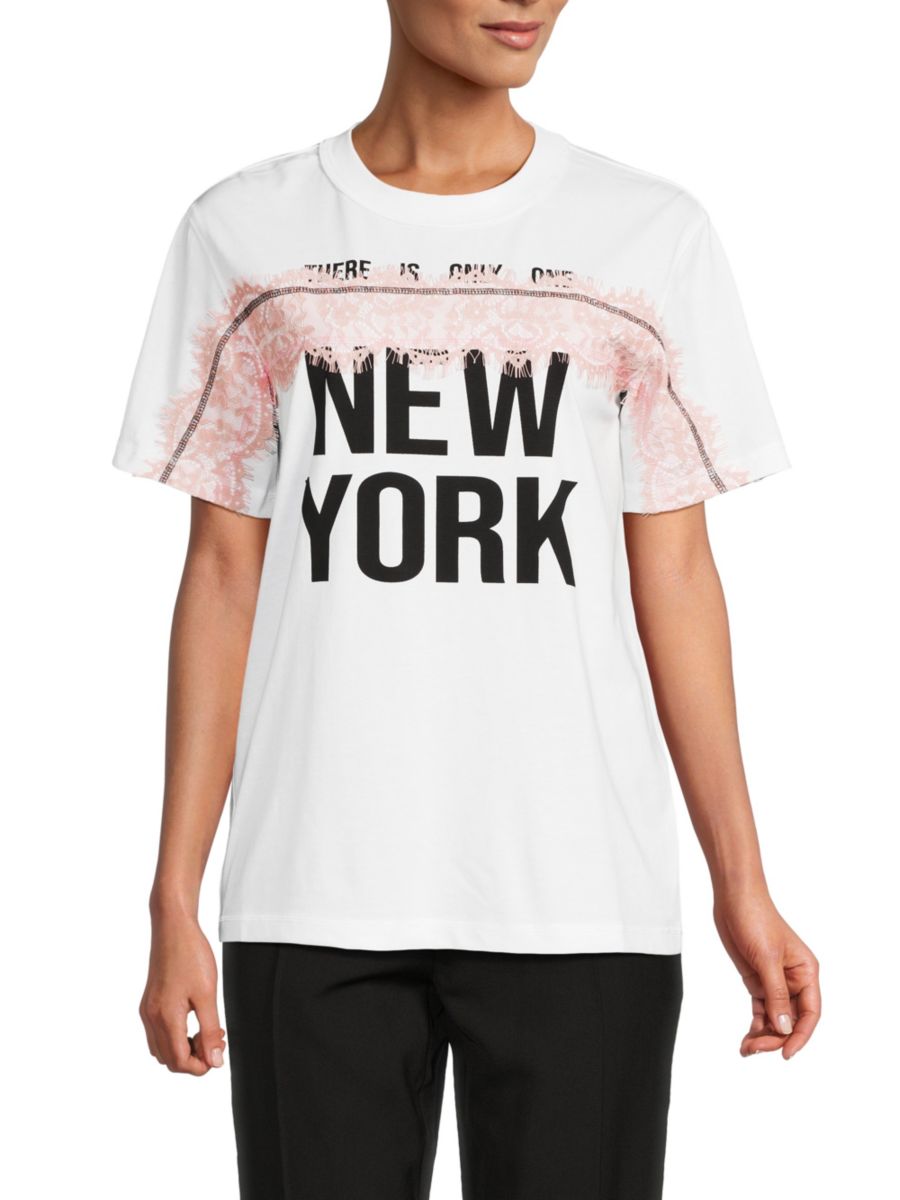 

Футболка с принтом 3.1 Phillip Lim, белый