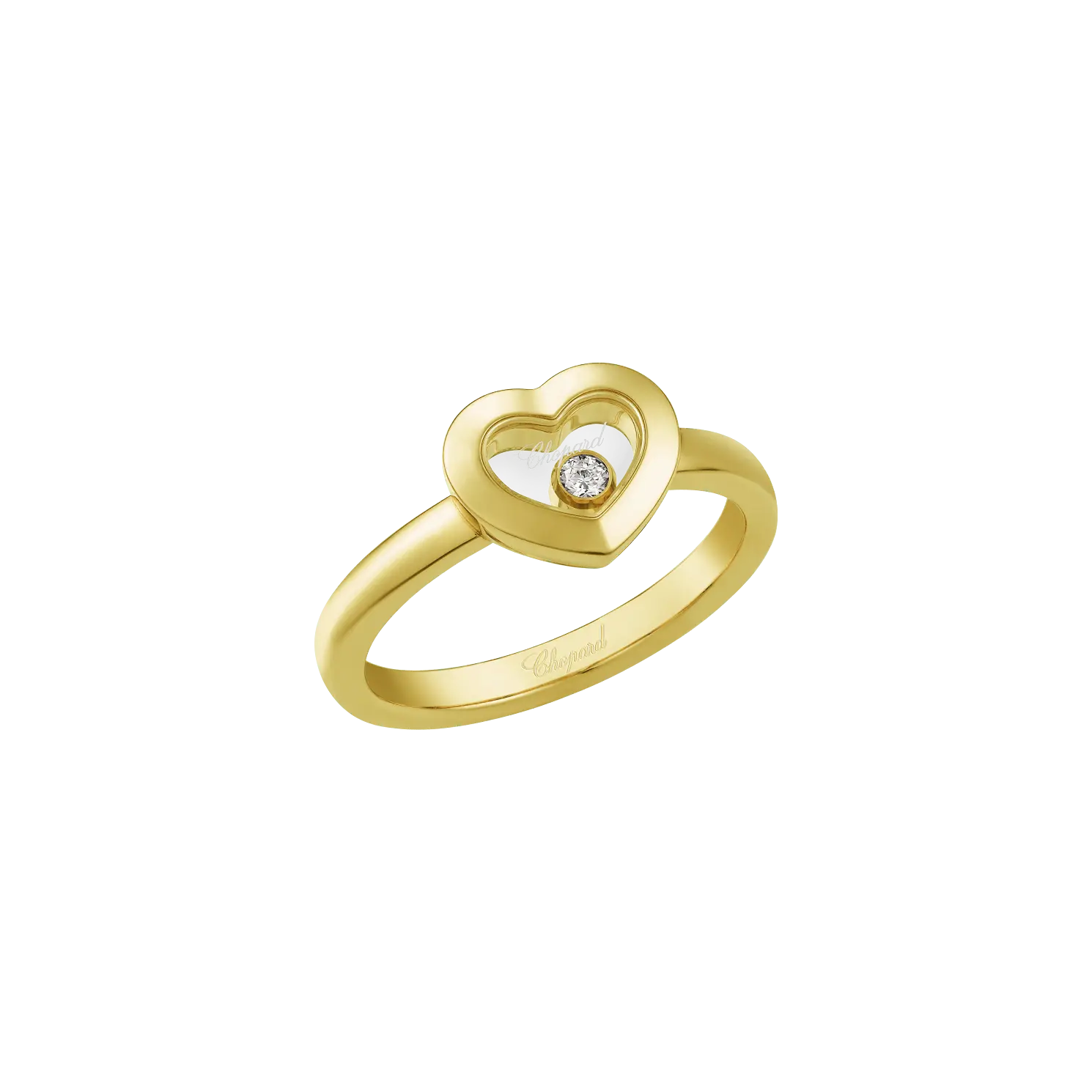 

Кольцо Chopard Happy Diamonds Icons - Кольцо, желтое золото, бриллиант