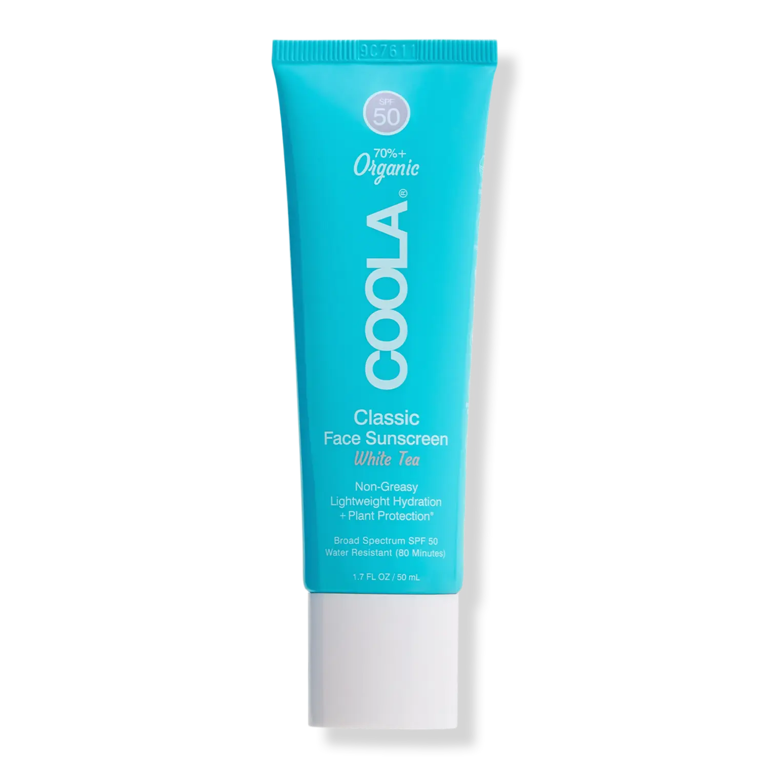 

Органический классический солнцезащитный крем для лица SPF 50 COOLA, White Tea