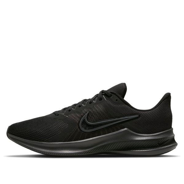 

Кроссовки downshifter 11 extra wide 'black smoke grey' Nike, черный
