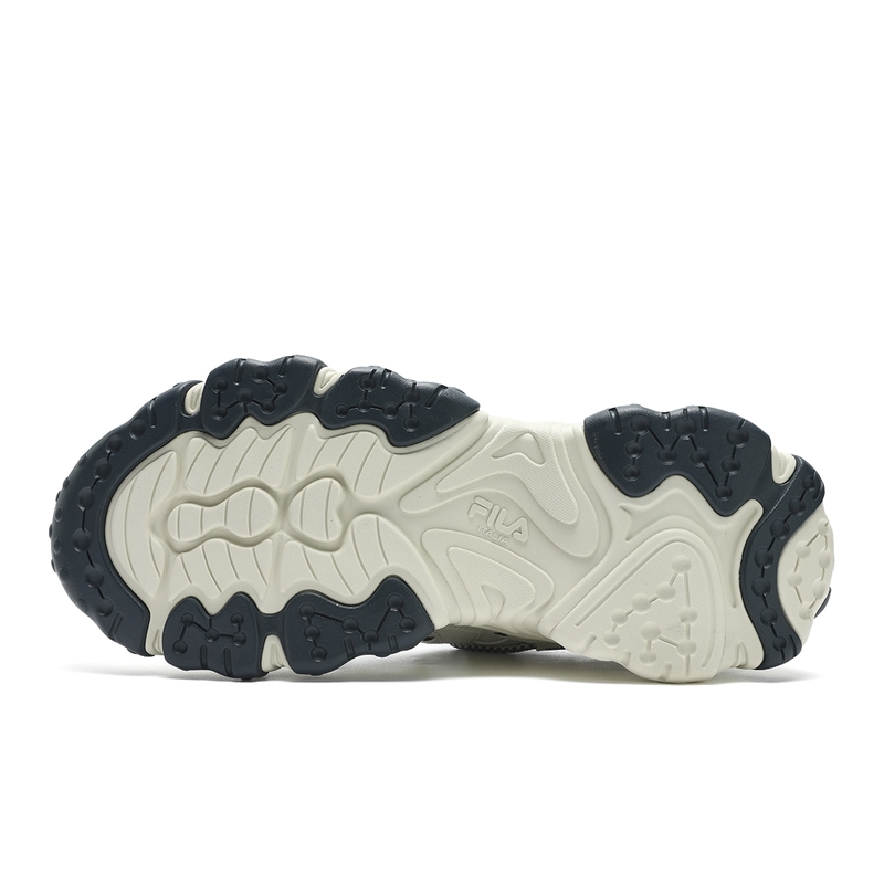 FLUID 5 Low Top Повседневные кроссовки мужские серо-зеленые FILA, серебристо-зеленый/смелый серый — фото 4