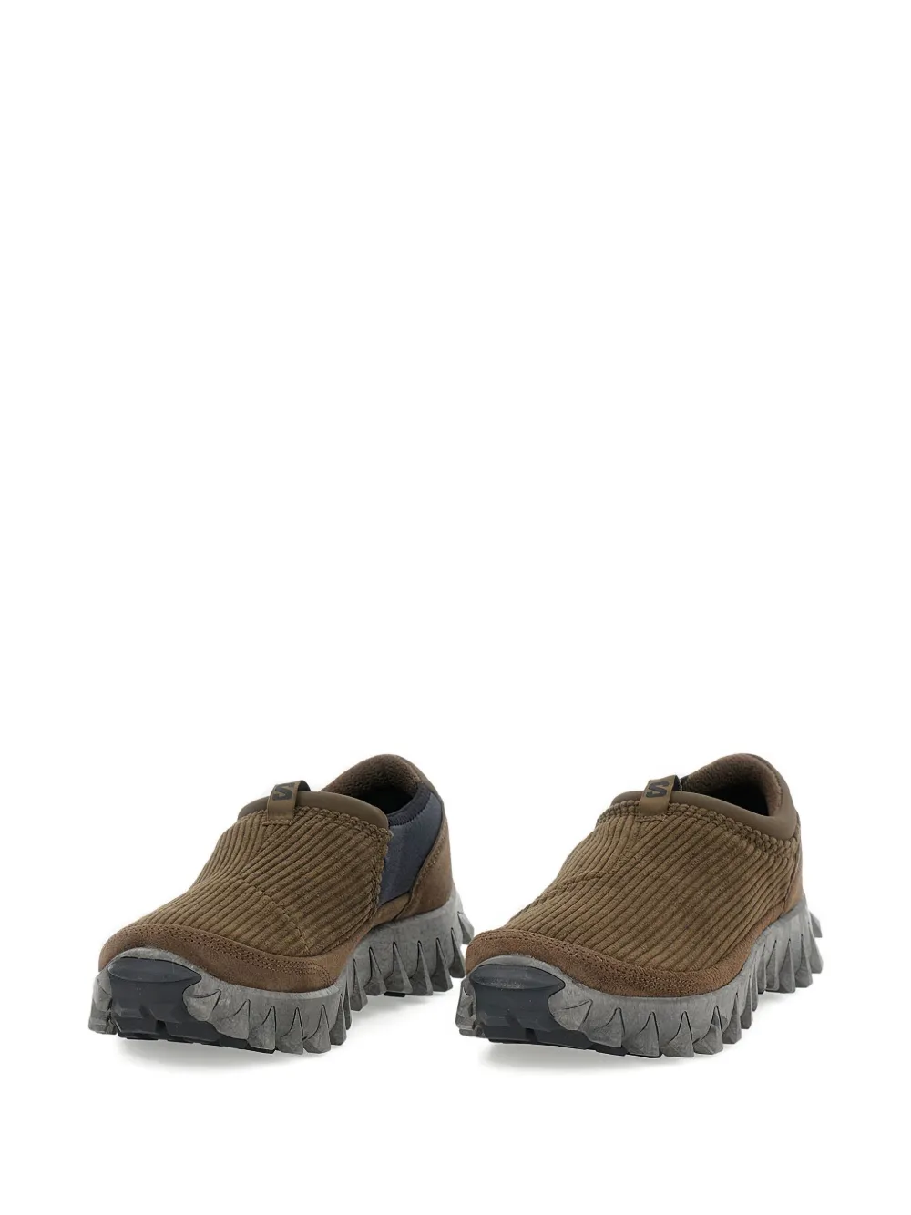 Вельветовые слипоны Snowclog Salomon, коричневый — фото 2