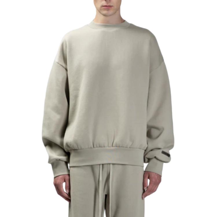

Свитшот с круглым вырезом Fear Of God Essentials, бежевый