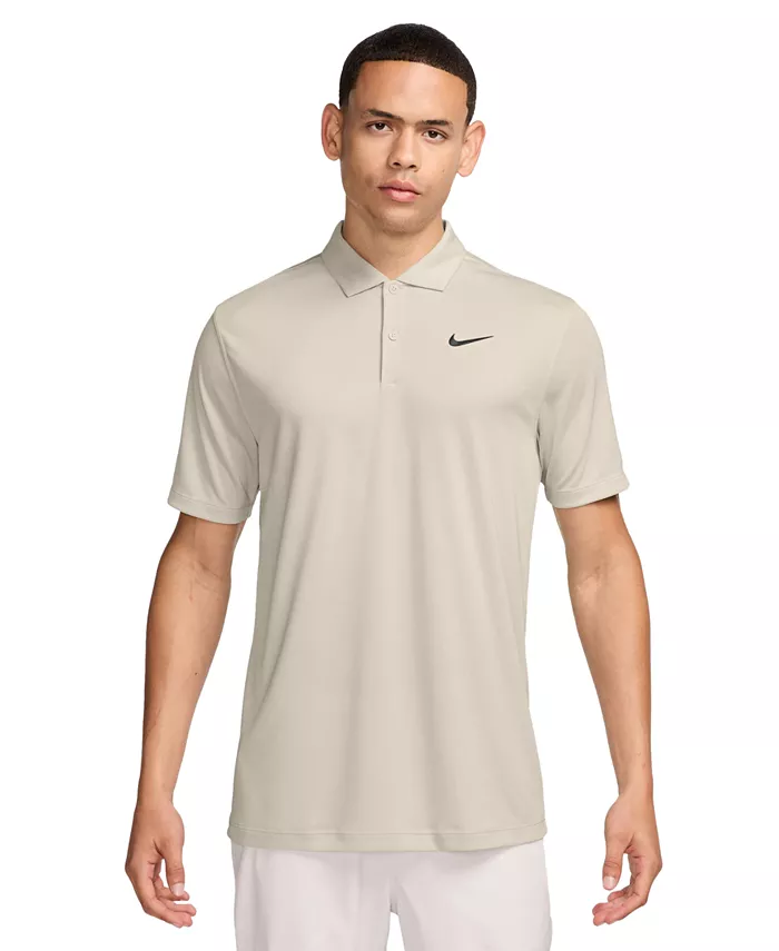 

Мужская свободная поло для гольфа с коротким рукавом Core Dri-FIT Nike, белый